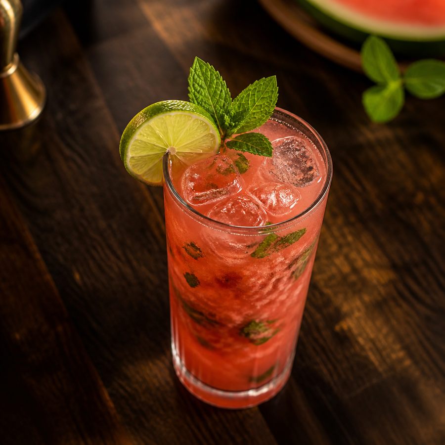 Recept na koktejl Watermelon Mojito