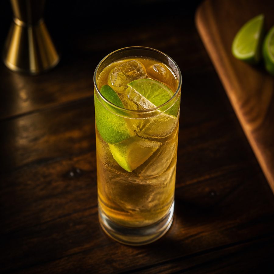 Whiskey Dry & Lime สูตรค็อกเทล