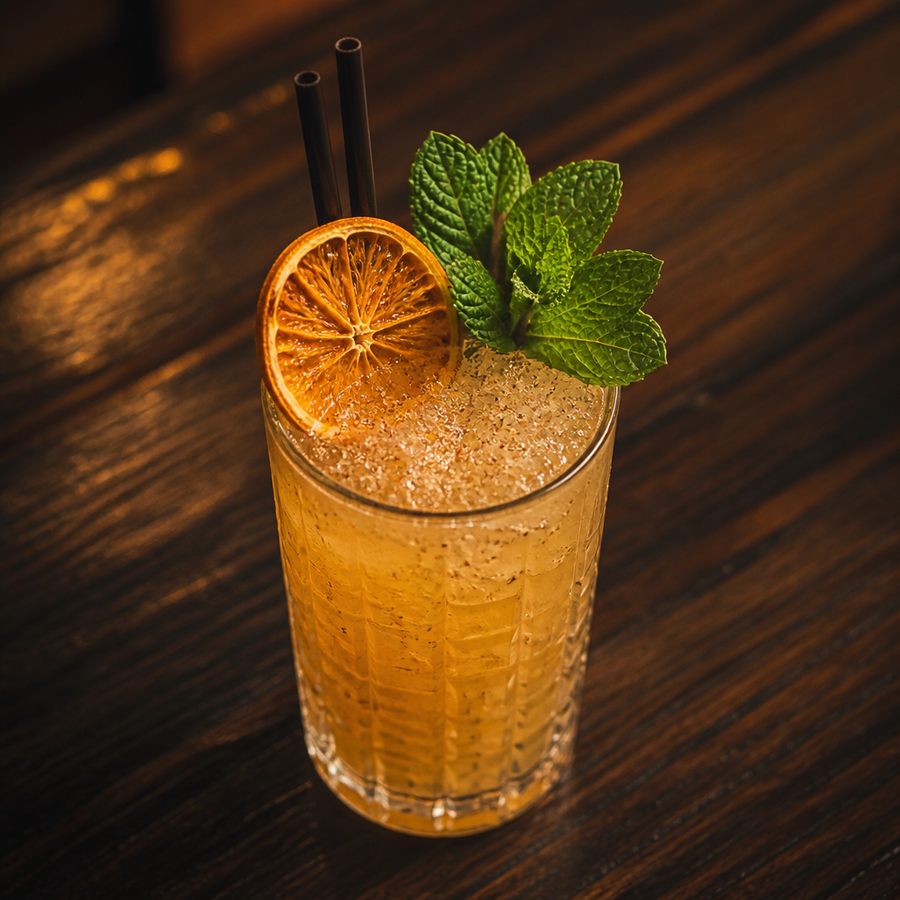 Whisky Cobbler cocktail opskrift