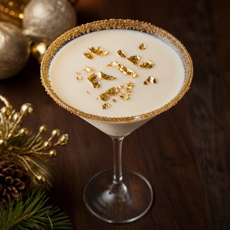 White Christmas Martini สูตรค็อกเทล