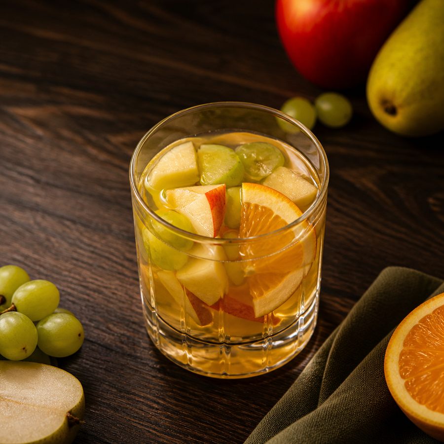 Bela Sangrija recept za koktel