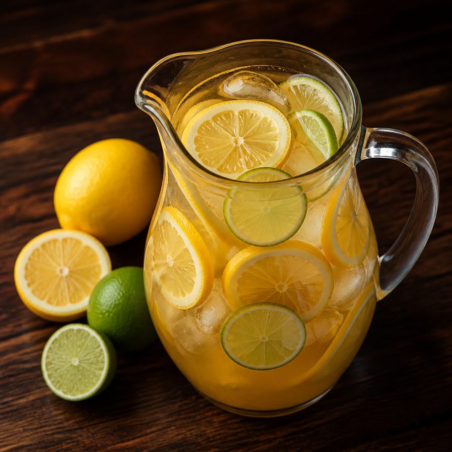 Fehérbor Sangria koktél recept