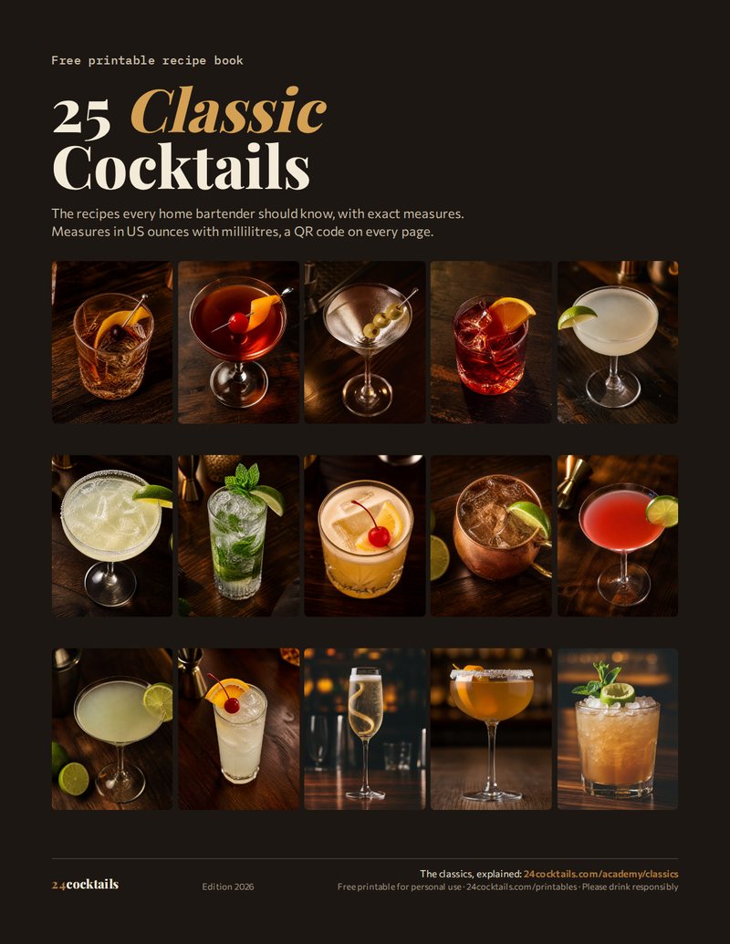 25 Classic Cocktails