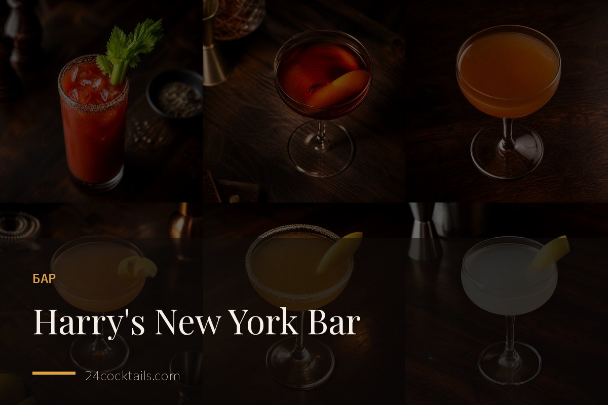 Harry's New York Bar в Париже: «Sank Roo Doe Noo»